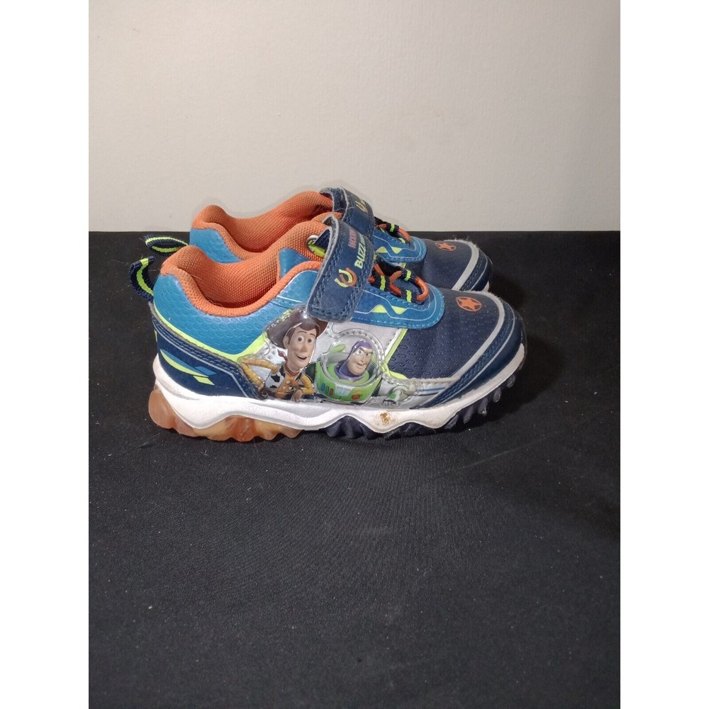 Toy Story4  Woody Buzz Light-year Boys Size 10 Shoes